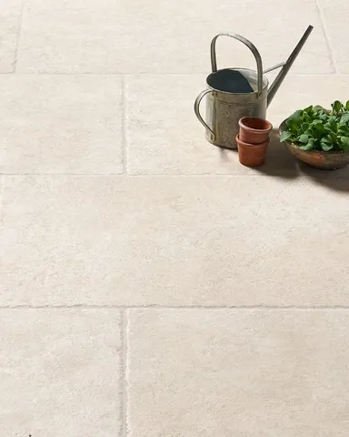 Canterbury Cream Porcelain Paving Tiles