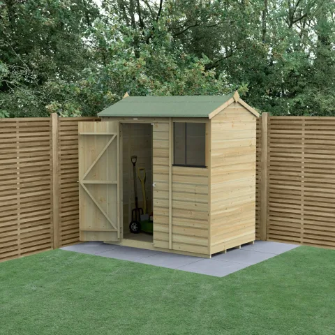 Beckwood 6×4 Reverse Apex Shed – 1 Window