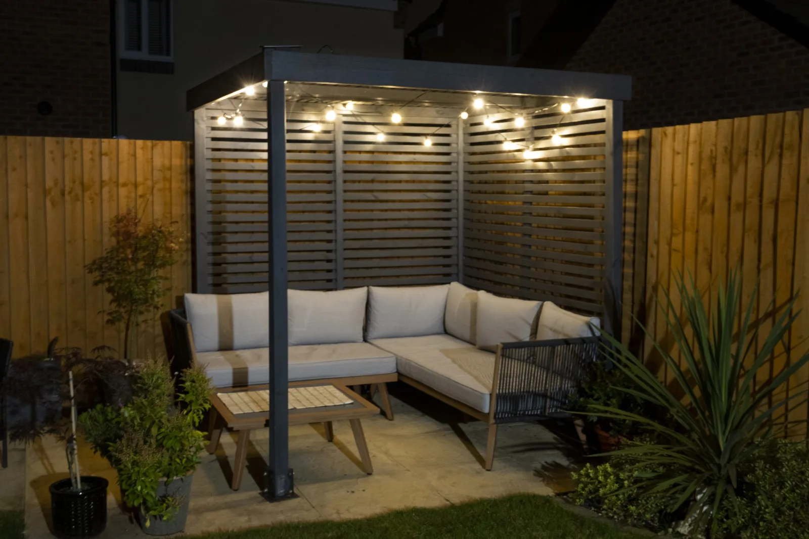 Modular Pergola with 2 Side Panel Pack — view 3 of 7