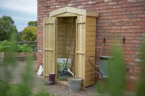 Shiplap Apex Tall Garden Store – Pressure Treated