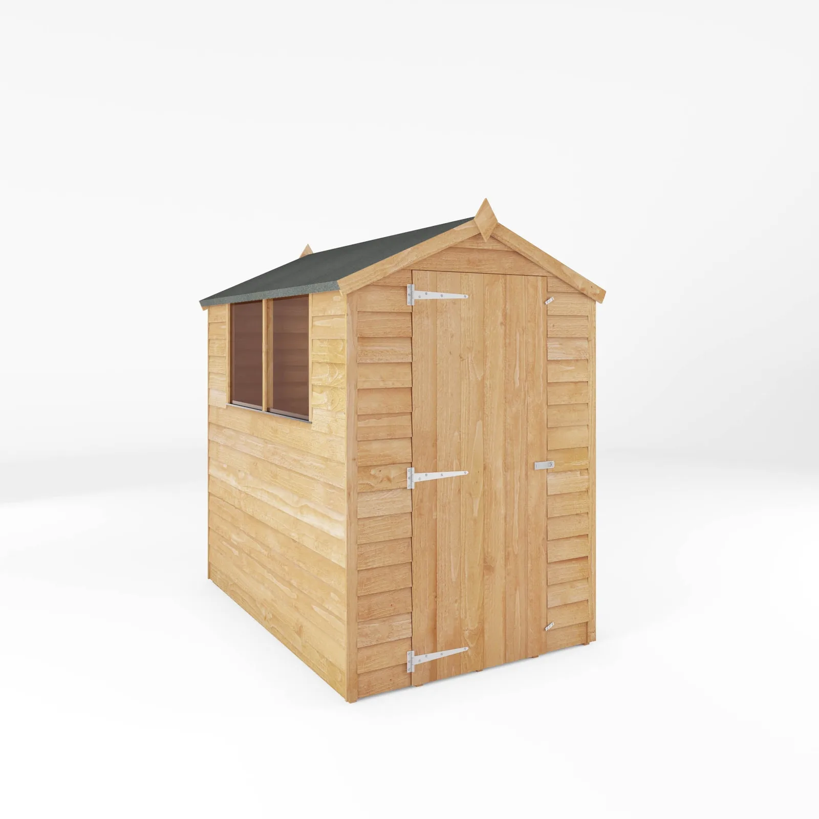 Mercia Garden Products Value Overlap Single Door Apex Shed — view 2 of 12
