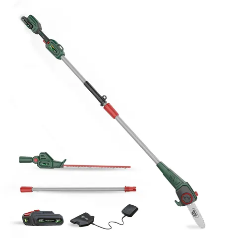 Webb WEBB WEV20PSHTB2 20v Long-Reach Battery Hedge Trimmer & Pruner Attachment (kit)