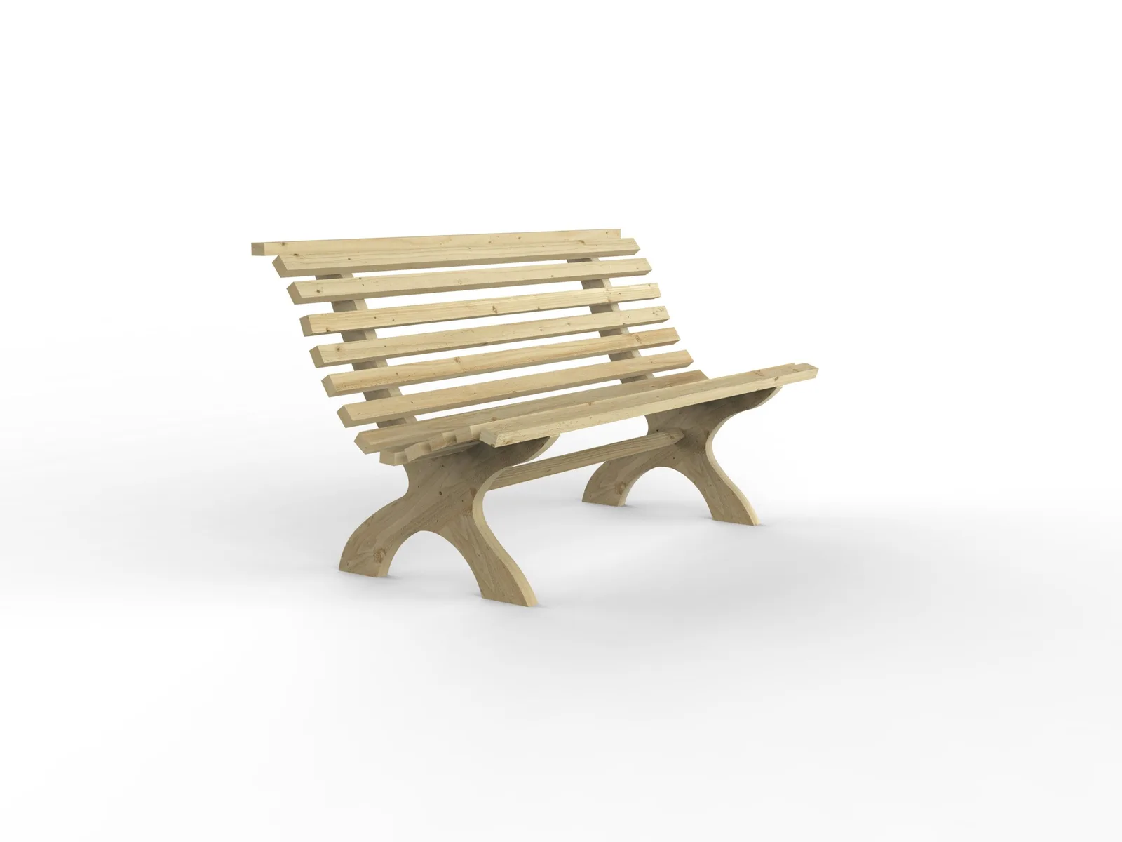 Kuba Bench 1.5m — view 3 of 13