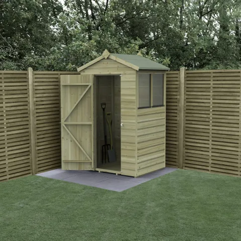 Beckwood 4×3 Apex Shed – 2 Windows