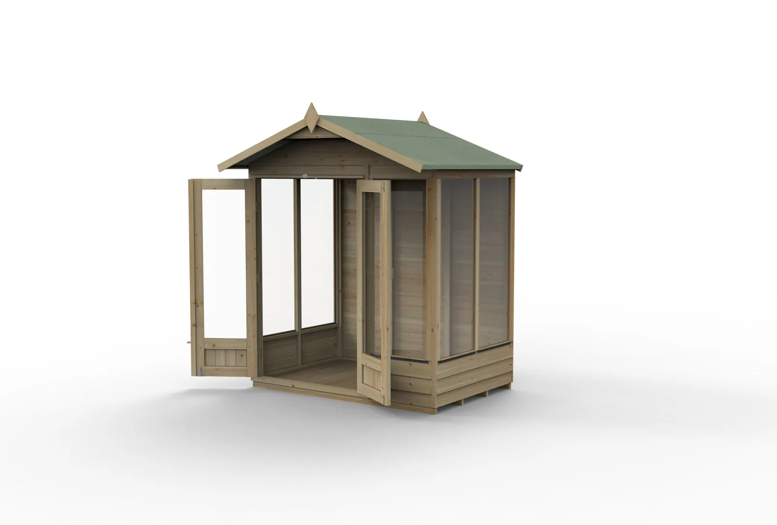 4LIFE Apex Summerhouse 6×4 – Double Door – 5 Windows — view 3 of 12
