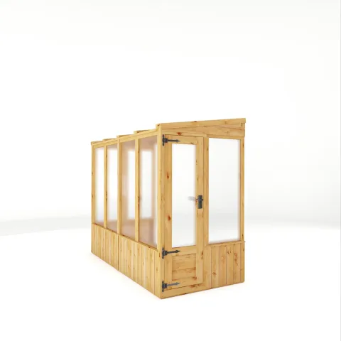 Mercia Garden Products Woodsman Pent Lean-To Wooden Greenhouse