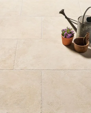 Canterbury Beige Porcelain Paving Slab Tiles