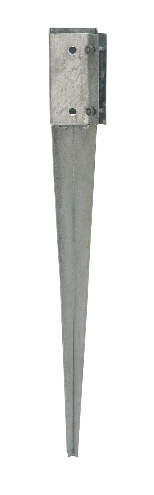 75mm GALVANISED – BOLT GRIP – FENCE POST SUPPORT – 600mm SPIKE — view 3 of 3