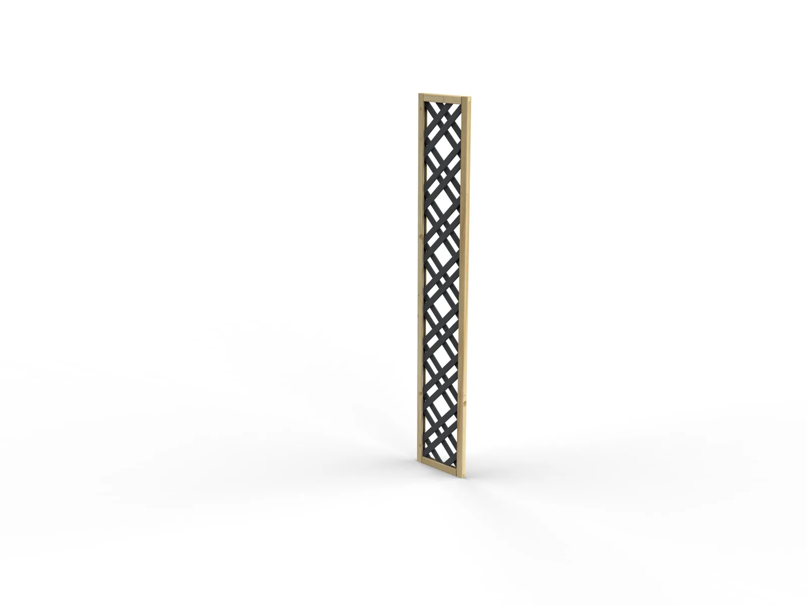 0.3m Grey Painted Lattice — view 2 of 6