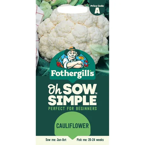 Mr Fothergills Oh Sow Simple - Cauliflower Seeds
