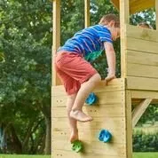 TP Toys TP Treehouse Wooden Play Tower Climbing Wall - FSC® certified — view 2 of 2