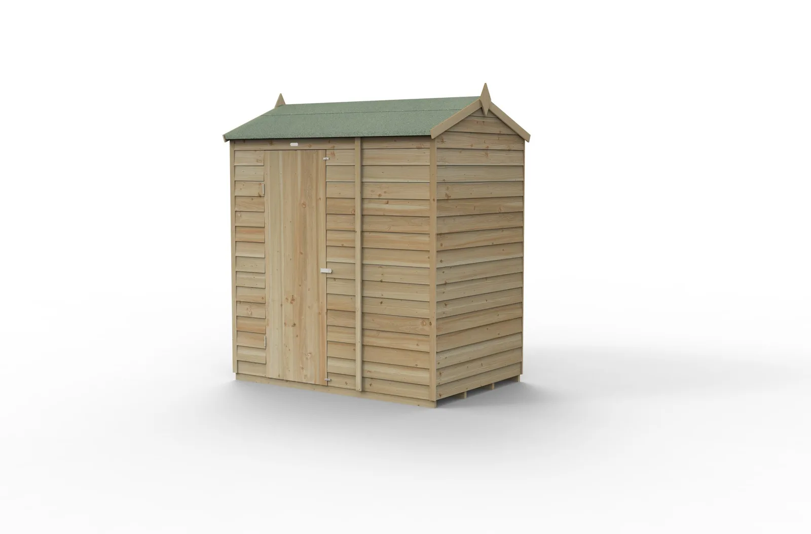 4LIFE Reverse Apex Shed 6×4 – Single Door – No Windows — view 3 of 17