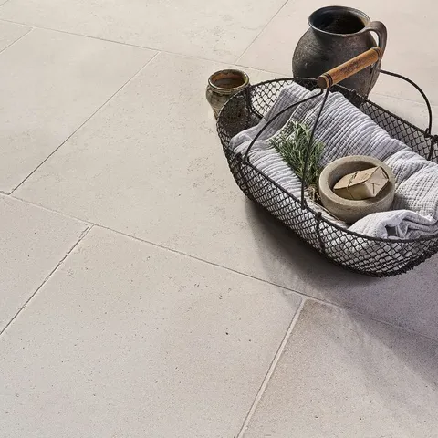 Versailles Menton Softly Aged Limestone Outdoor Paving Slabs