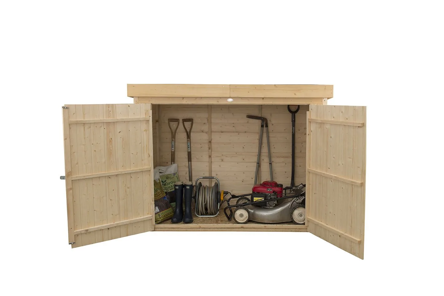 Shiplap Pent Large Outdoor Store – Pressure Treated — view 3 of 14