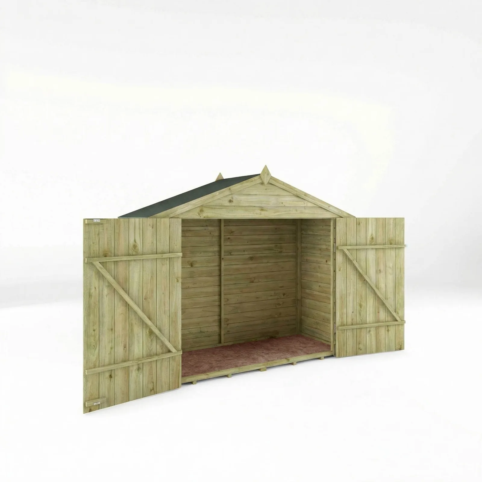 Mercia Garden Products 3x7 Overlap Apex Bike Store — view 2 of 10
