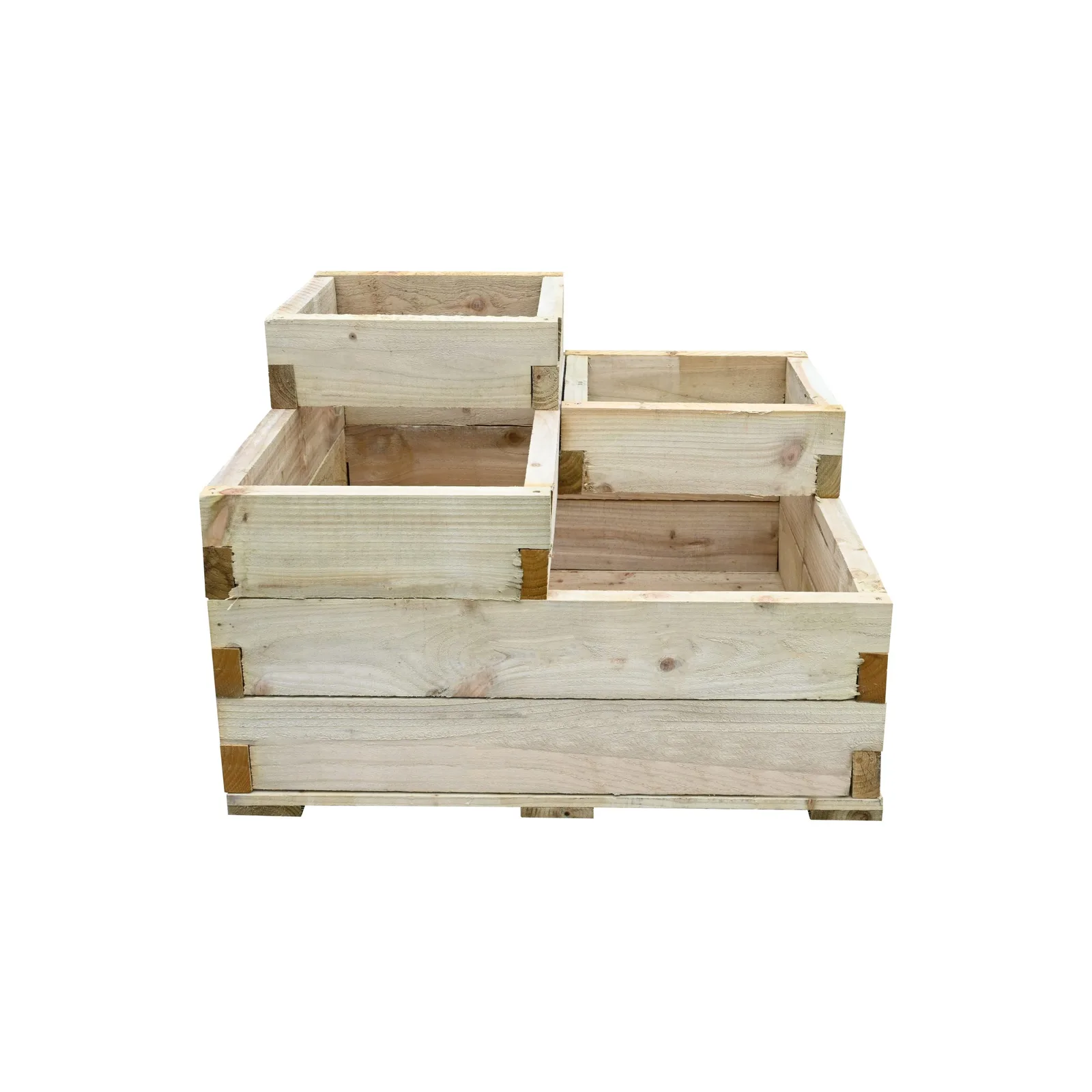 Caledonian Tiered Raised Bed – with Base – 90 x 90cm — view 3 of 8