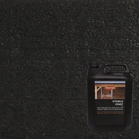 Protek Products Black - Stable Coat Paint