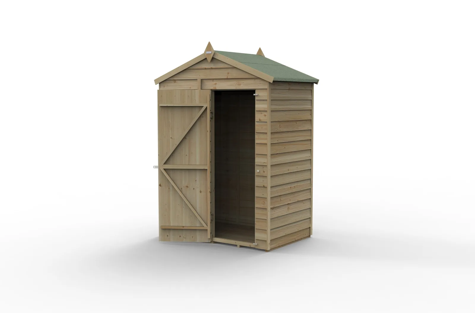 4LIFE Apex Shed 5×3 – Single Door – No Windows — view 2 of 17