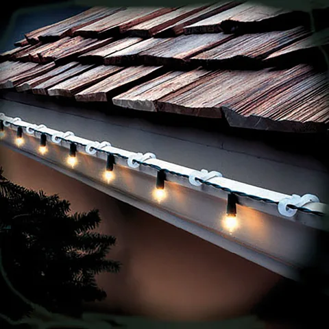 Noma Noma Christmas Icicle Lights Gutter Hooks - 24 Pack
