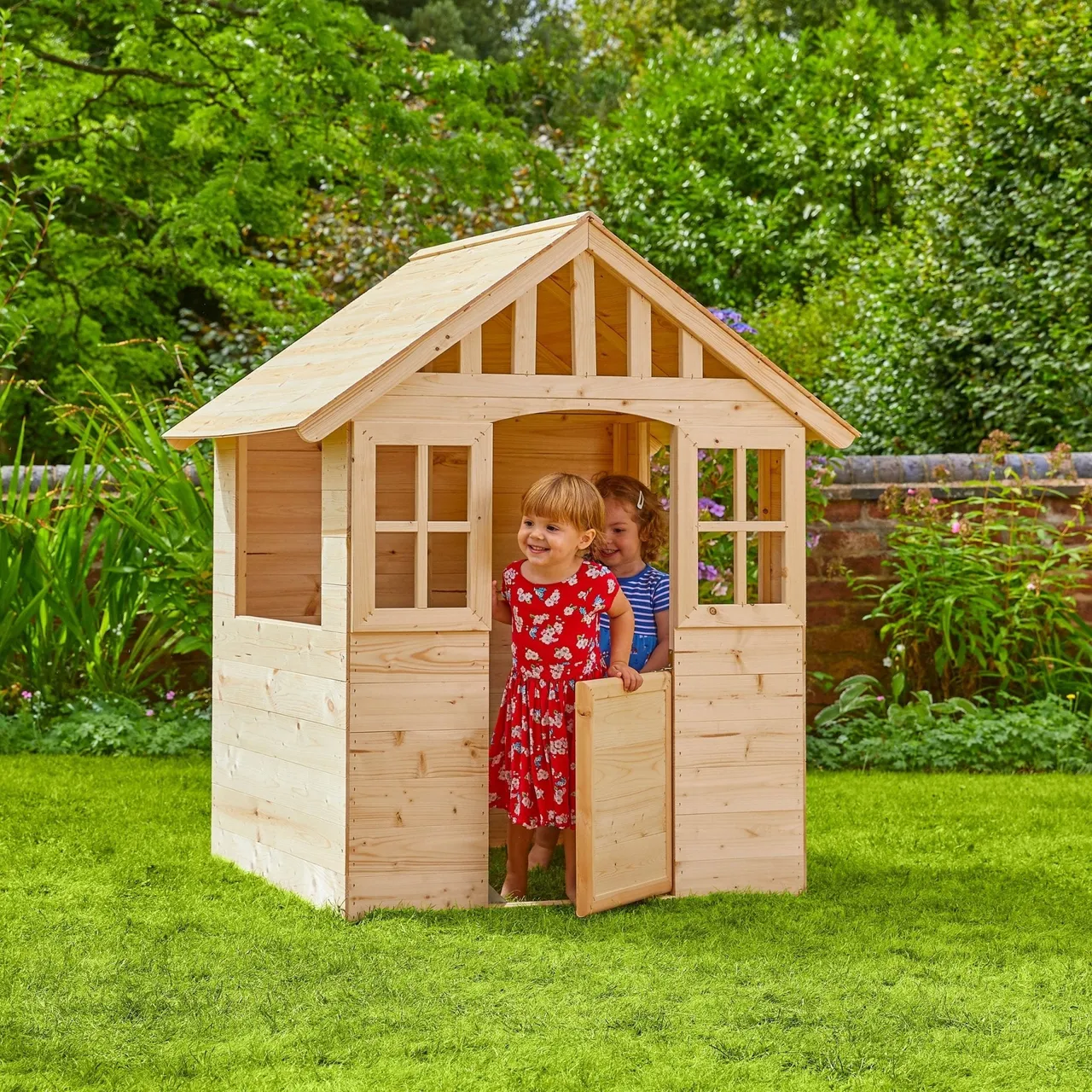 TP Toys Dandelion Cottage Wooden Playhouse - FSC® certified — view 2 of 3