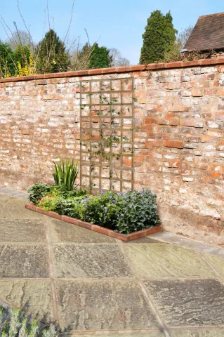 6ft x 3ft Traditional Square Garden Trellis