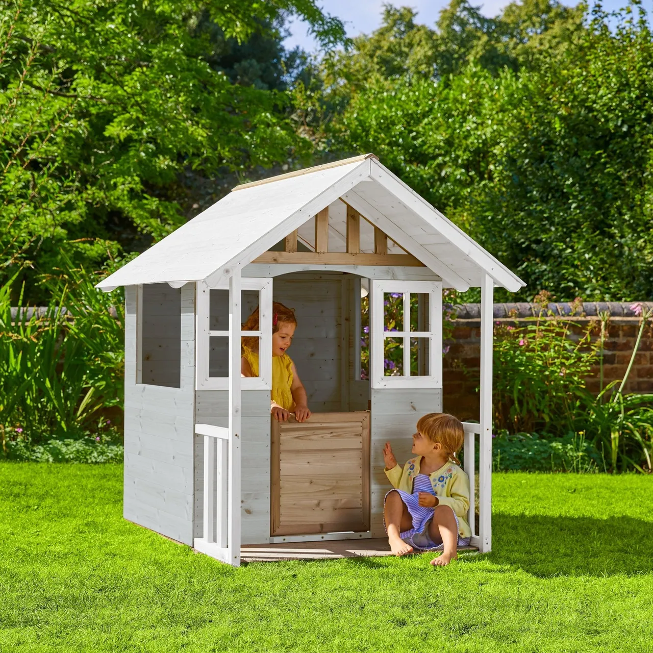 TP Toys TP Snowdrop Cottage Wooden Playhouse - FSC® certified — view 2 of 3