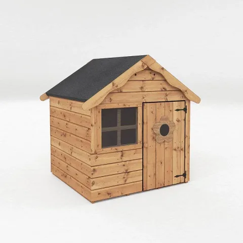 Mercia Garden Products 4 x 4 Snug Apex Wooden Playhouse
