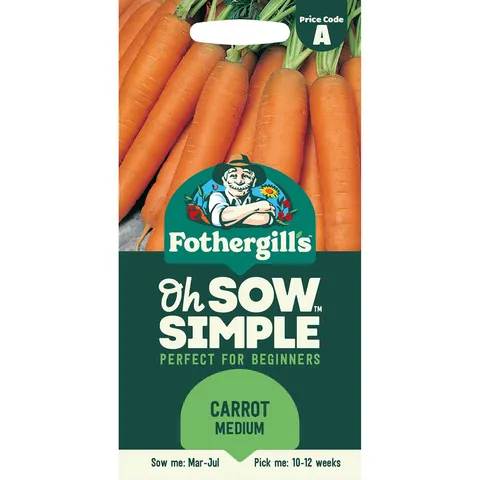 Mr Fothergills Oh Sow Simple - Medium Carrot Seeds