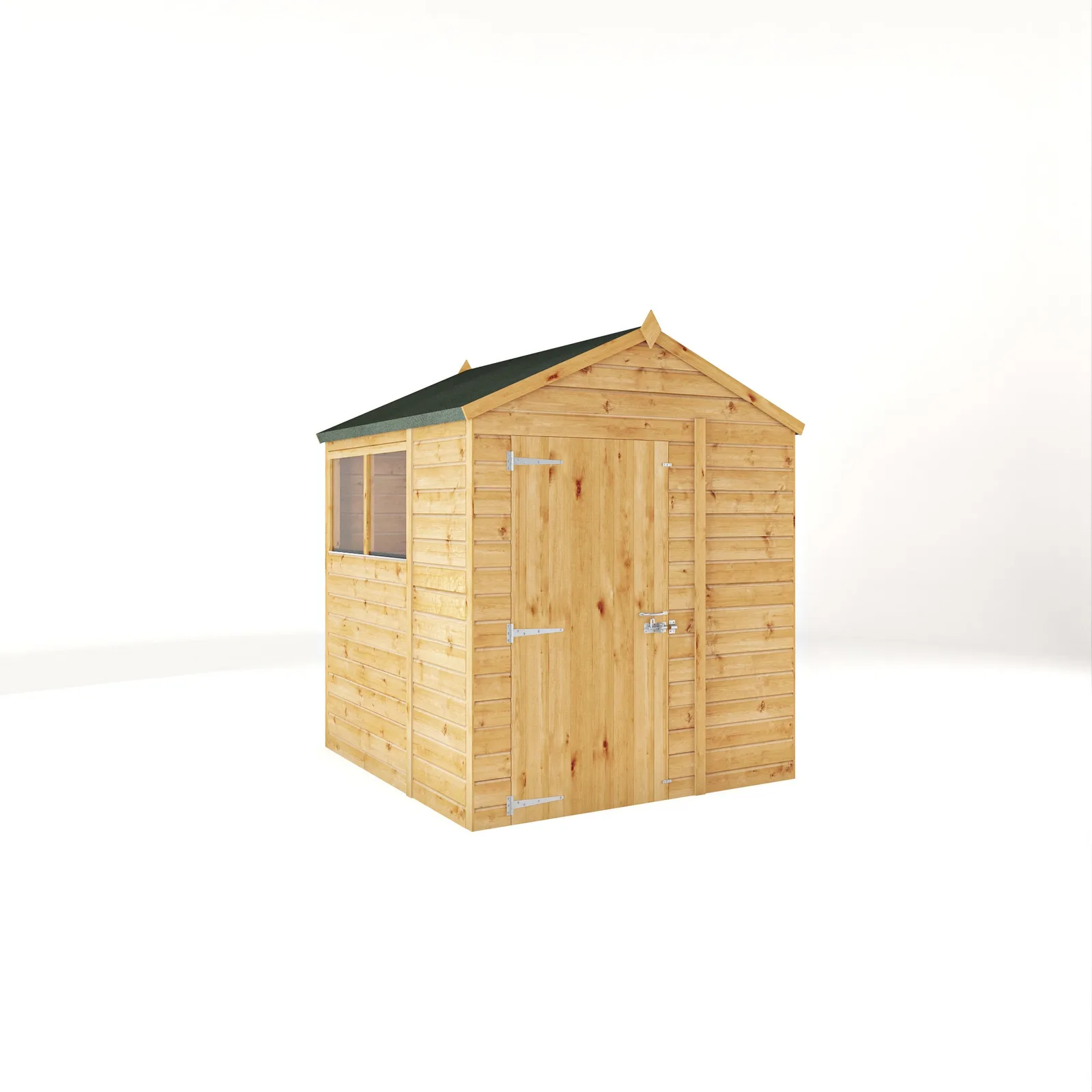 Mercia Garden Products Woodsman Shiplap Apex Wooden Shed — view 2 of 6