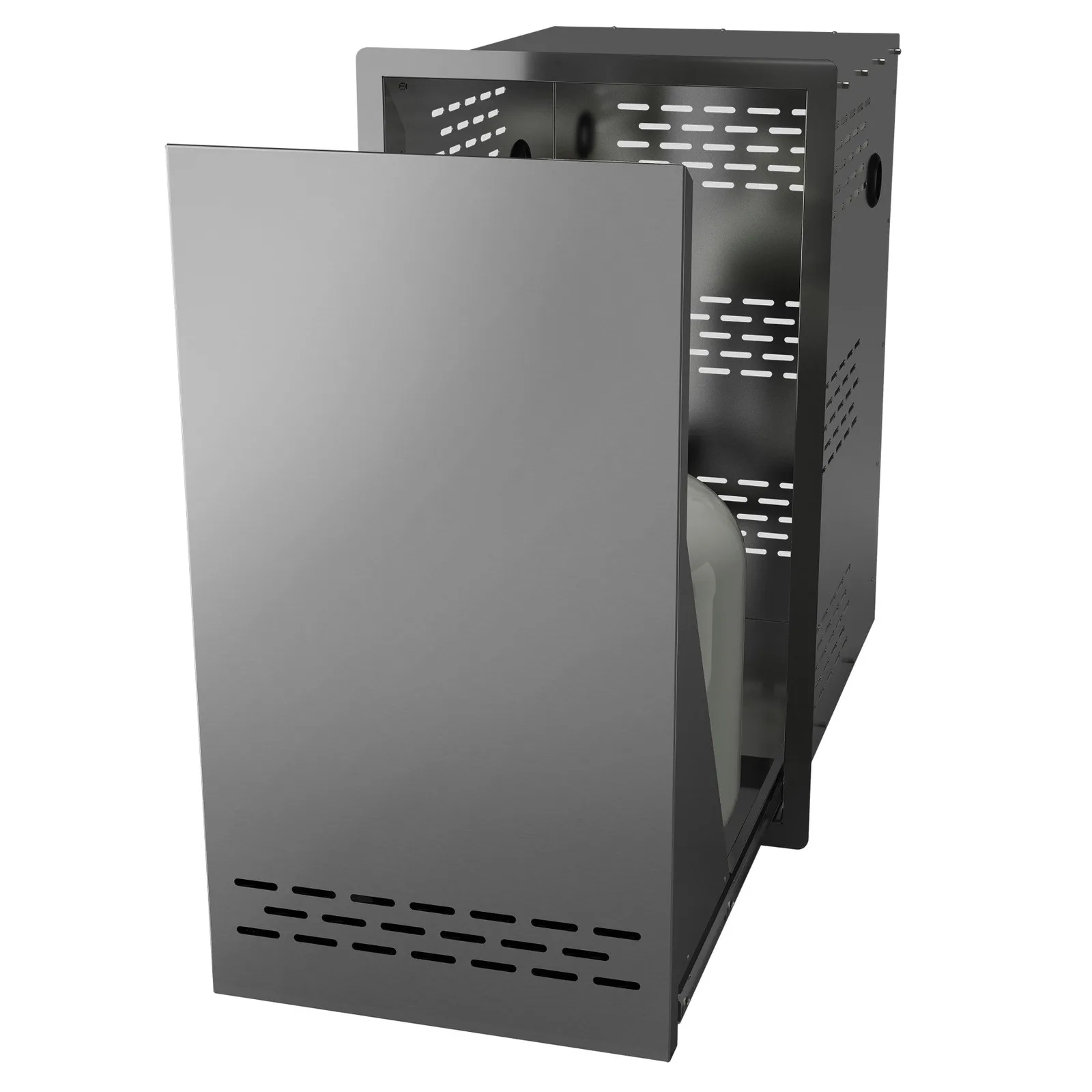 BeefEater BeefEater Stainless Steel Build-in Outdoor Kitchen Gas Tank Drawer — view 2 of 3