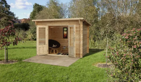 Harwood 3.0m x 2.0m Log Cabin 24kg Felt no Underlay