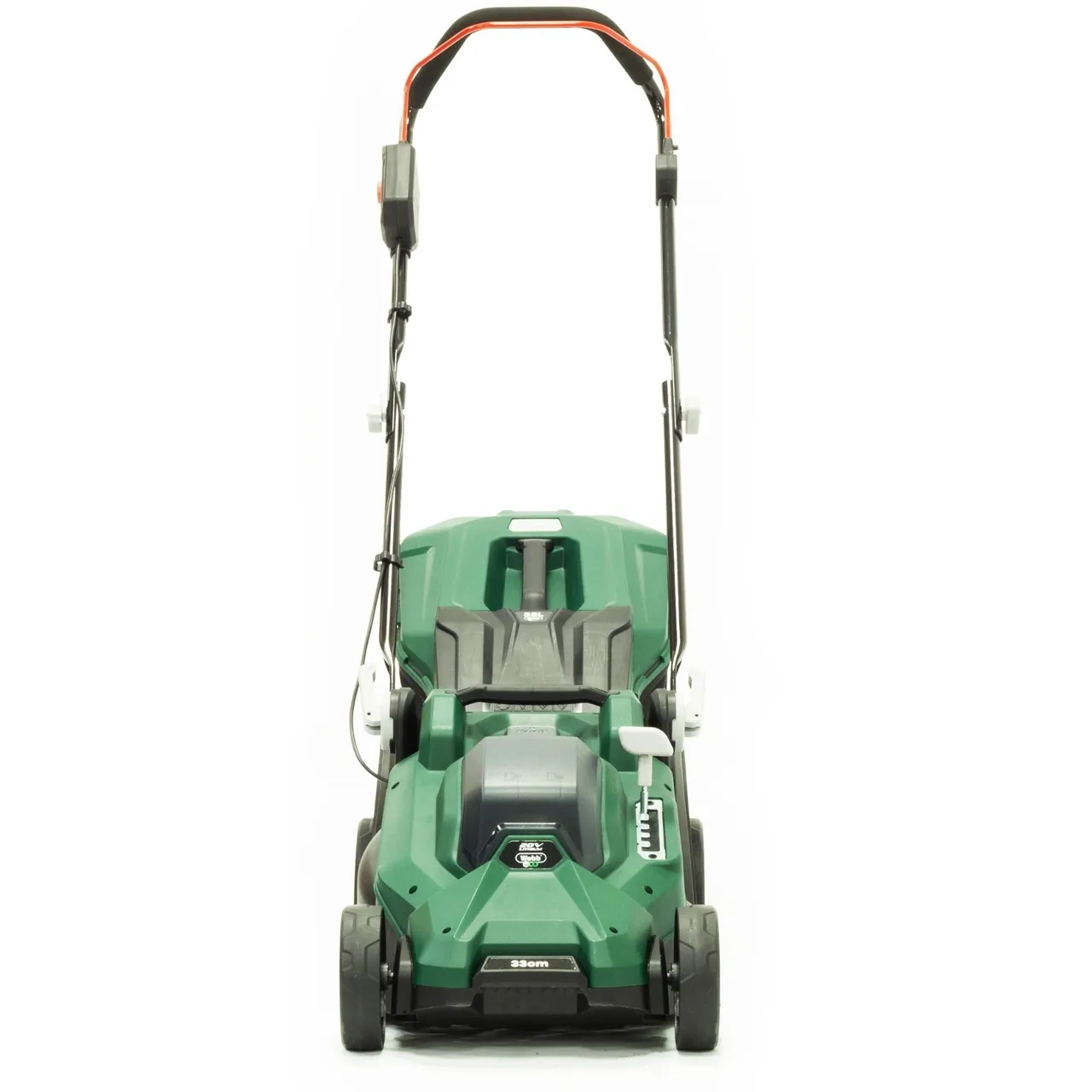 Webb WEBB WEV20LM33B4 33cm / 14″ Hand-Propelled Battery Mower (kit) — view 2 of 3