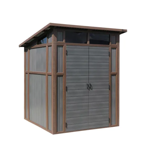 Mercia Garden Products 7 x 7 Premium Composite Pent Shed