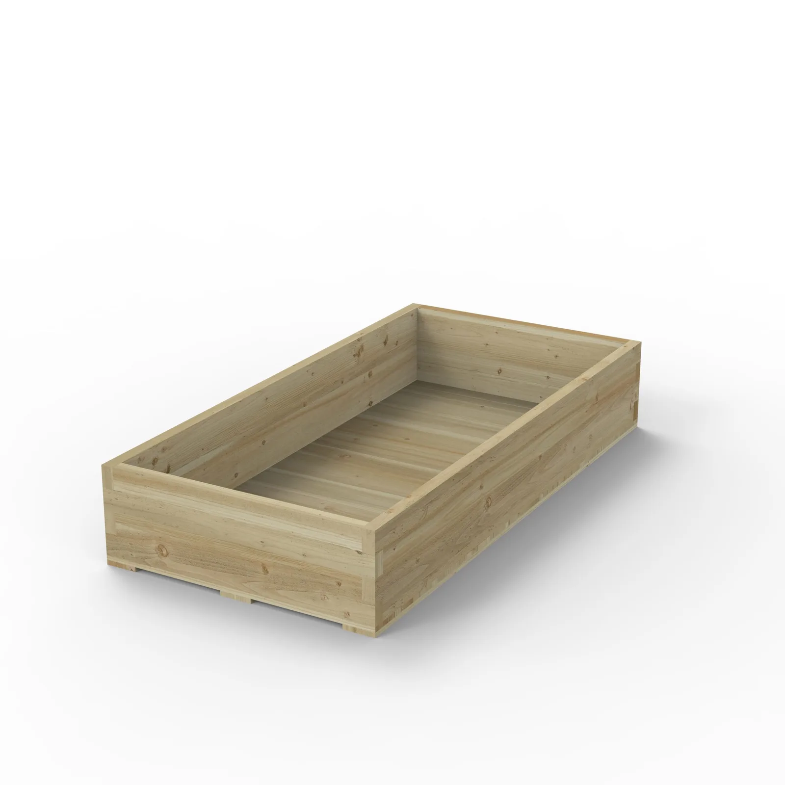 Caledonian Large Raised Bed – with Base – 90 x 180cm — view 2 of 3