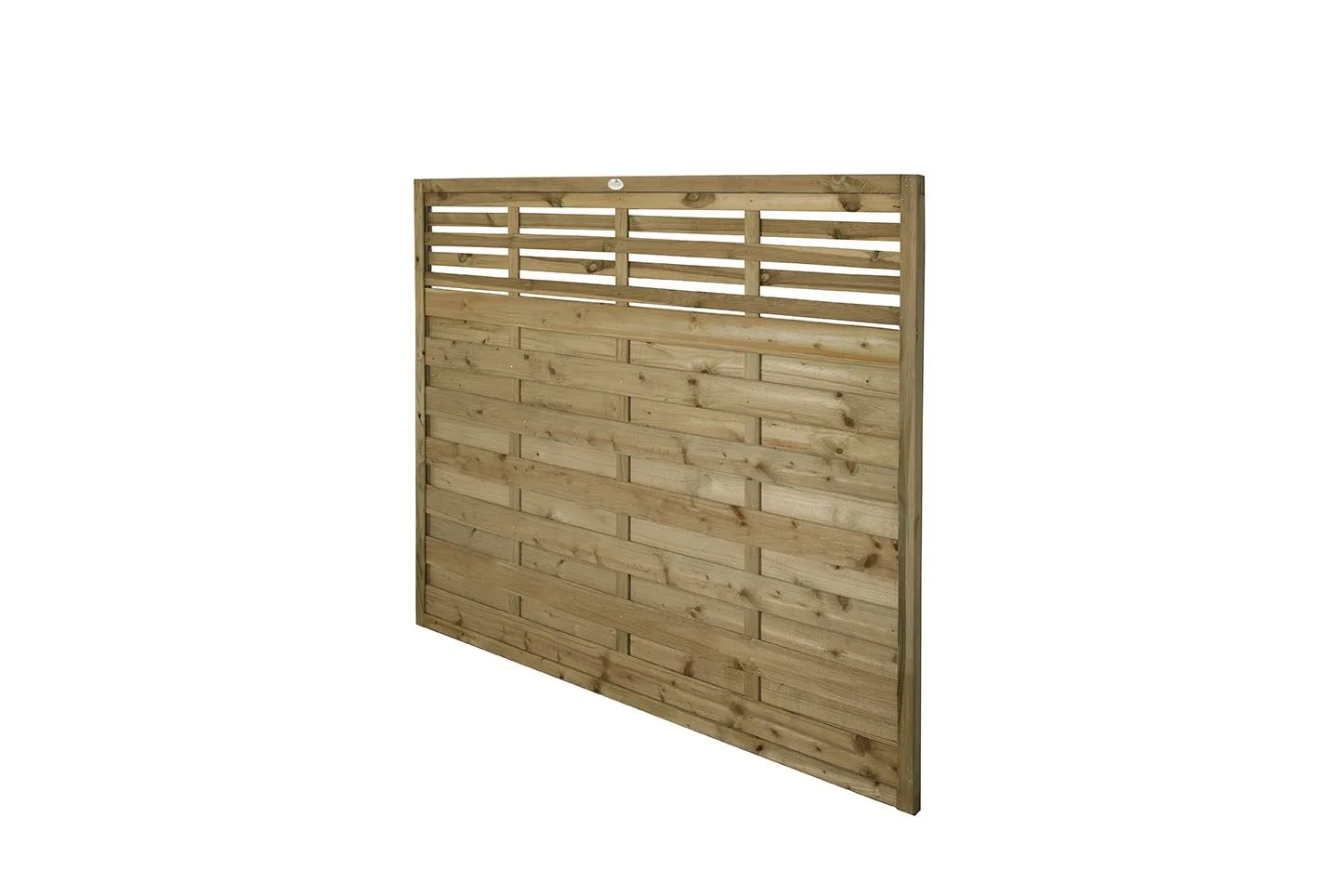 1.8m x 1.5m Pressure Treated Decorative Kyoto Fence Panel — view 3 of 7