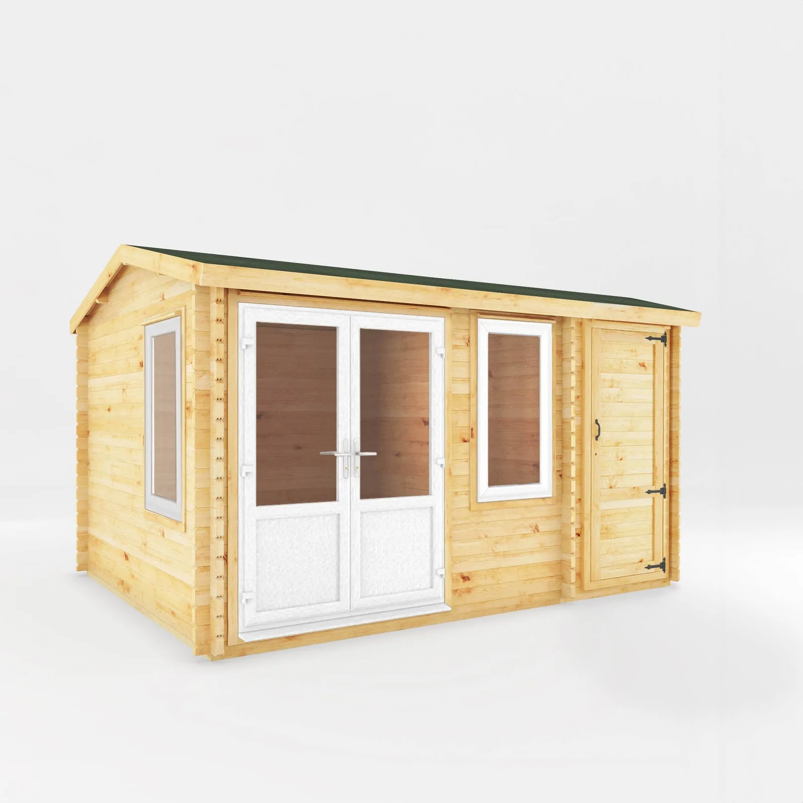 Mercia Garden Products The Home Office Elite Log Cabin — view 2 of 8