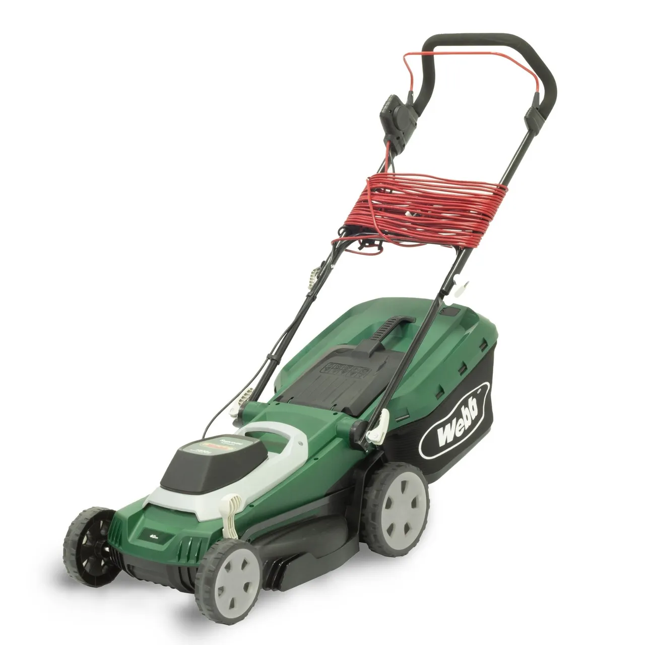 Webb Webb WEER40RR 40cm / 16″ Hand-Propelled Electric Lawn Mower — view 2 of 3