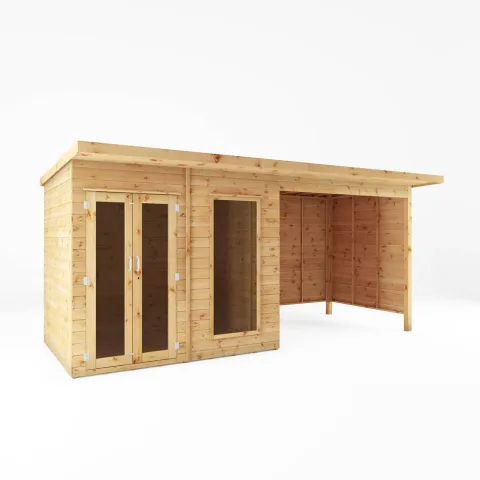 Mercia Garden Products Maine Summerhouse with Patio Area