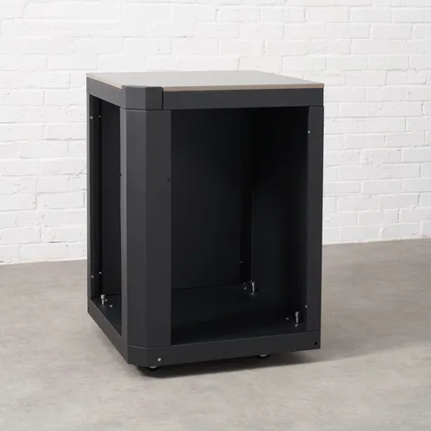 Draco Grills Draco Grills Fusion Outdoor Kitchen Black 90° Corner with Sintered Stone Top