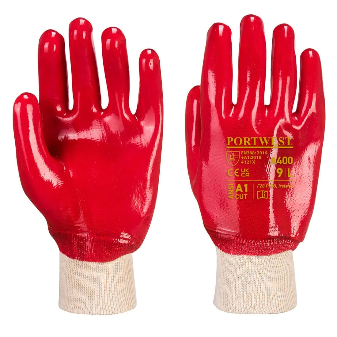 Site King PVC Knitwrist Work Gloves — view 2 of 2