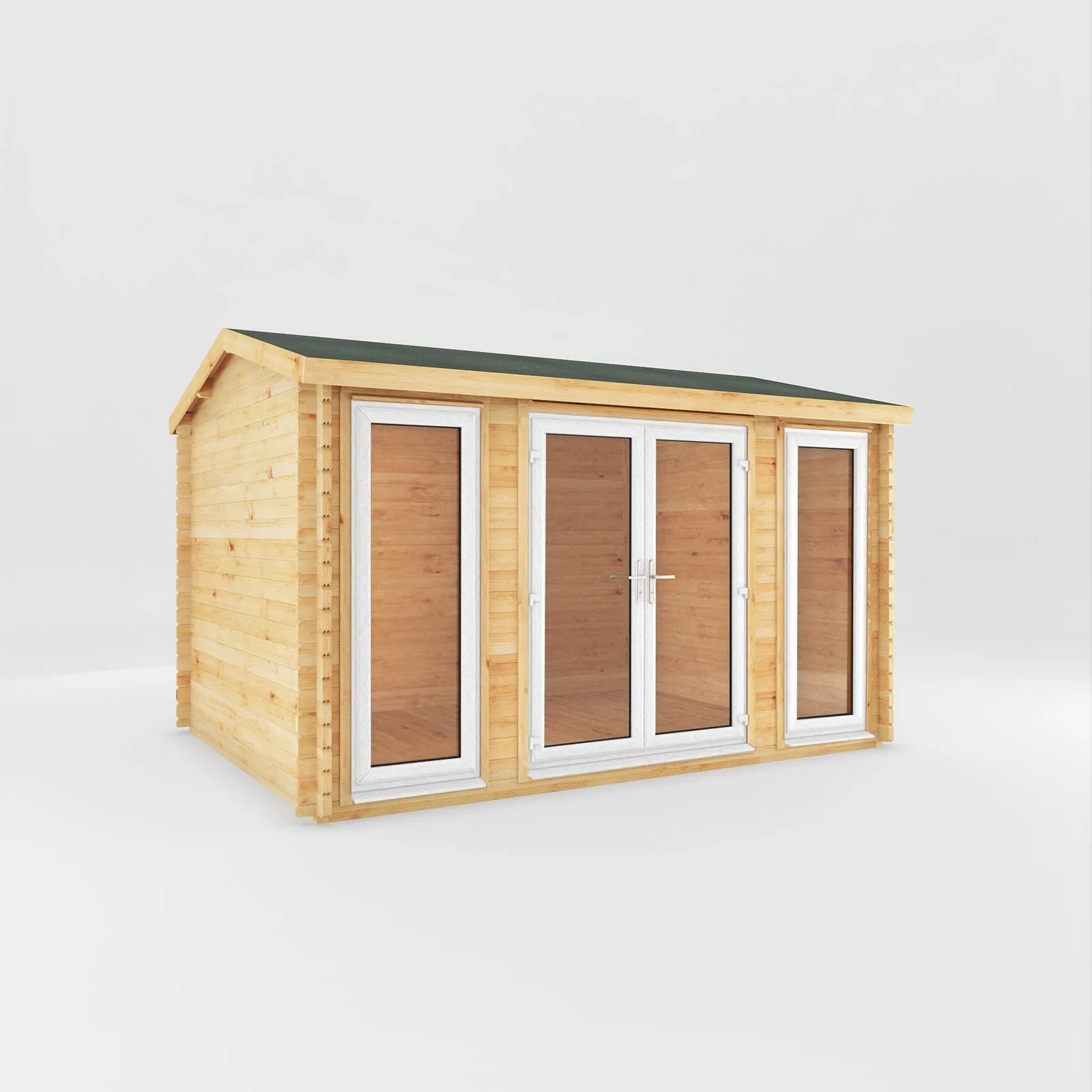 Mercia Garden Products The Home Office Studio Log Cabin — view 2 of 12