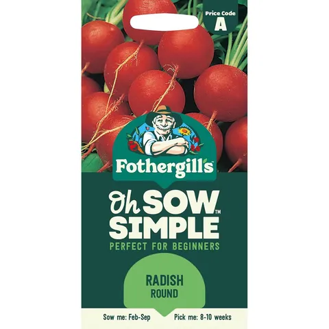 Mr Fothergills Oh Sow Simple - Round Radish Seeds
