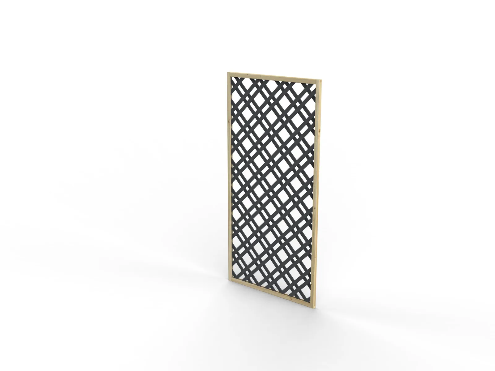 0.9m Grey Painted Lattice — view 2 of 6