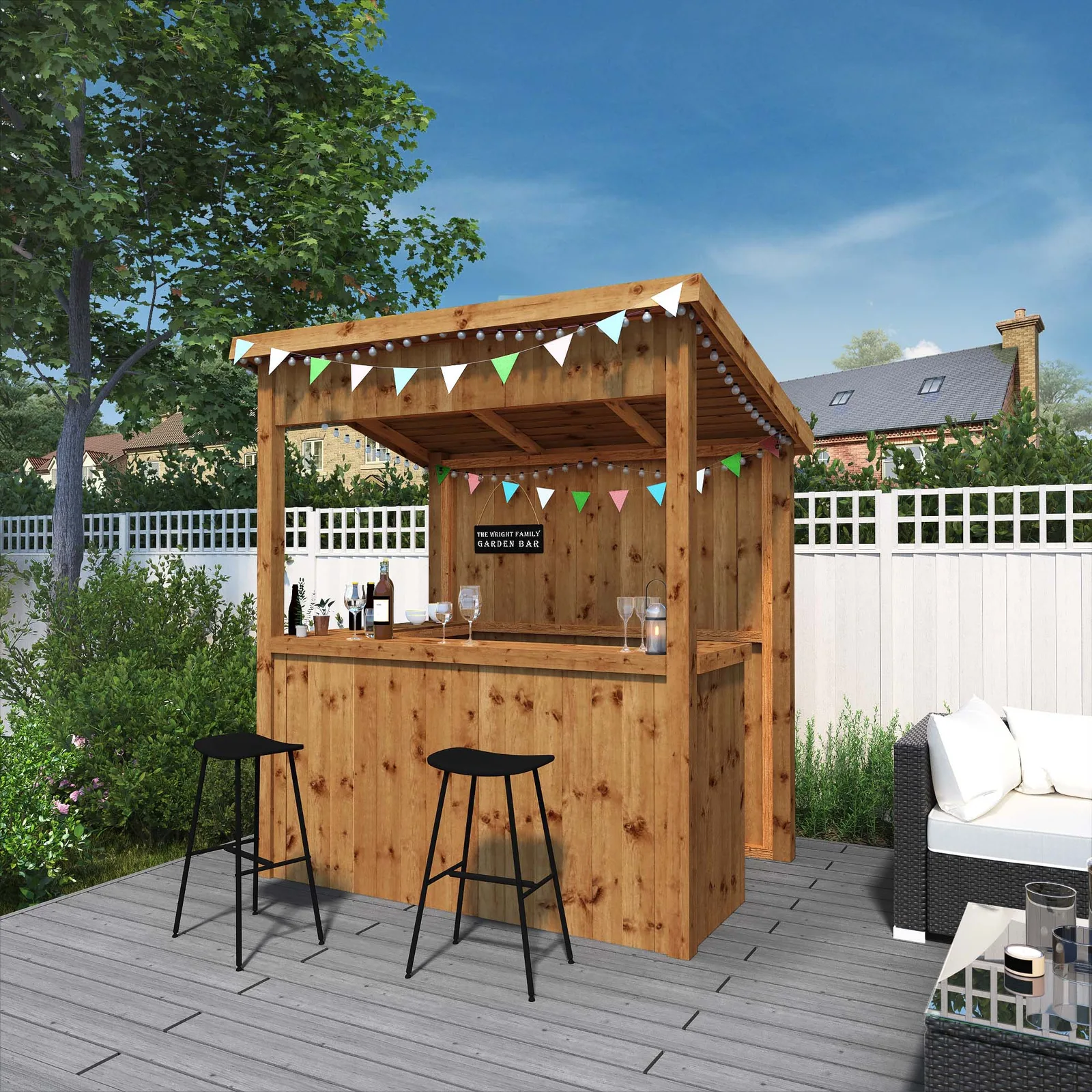Mercia Garden Products 6' x 4' Pressure Treated Garden Bar — view 2 of 9