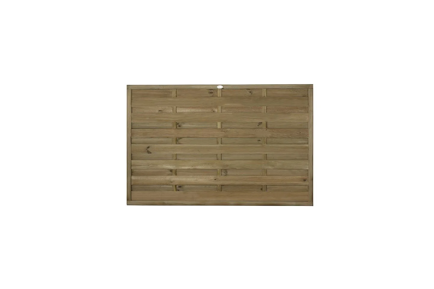 1.8m x 1.2m Pressure Treated Decorative Europa Plain Fence Panel — view 2 of 4