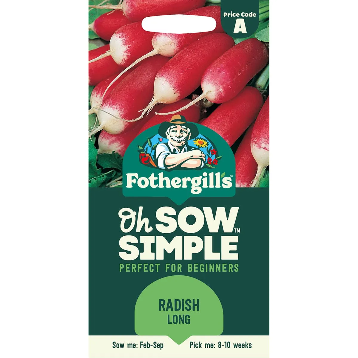 Mr Fothergills Oh Sow Simple - Long Radish Seeds
