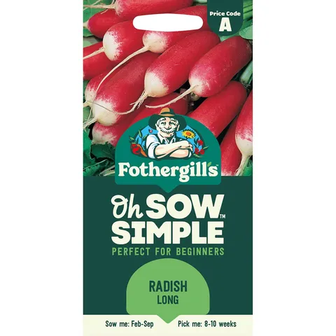 Mr Fothergills Oh Sow Simple - Long Radish Seeds