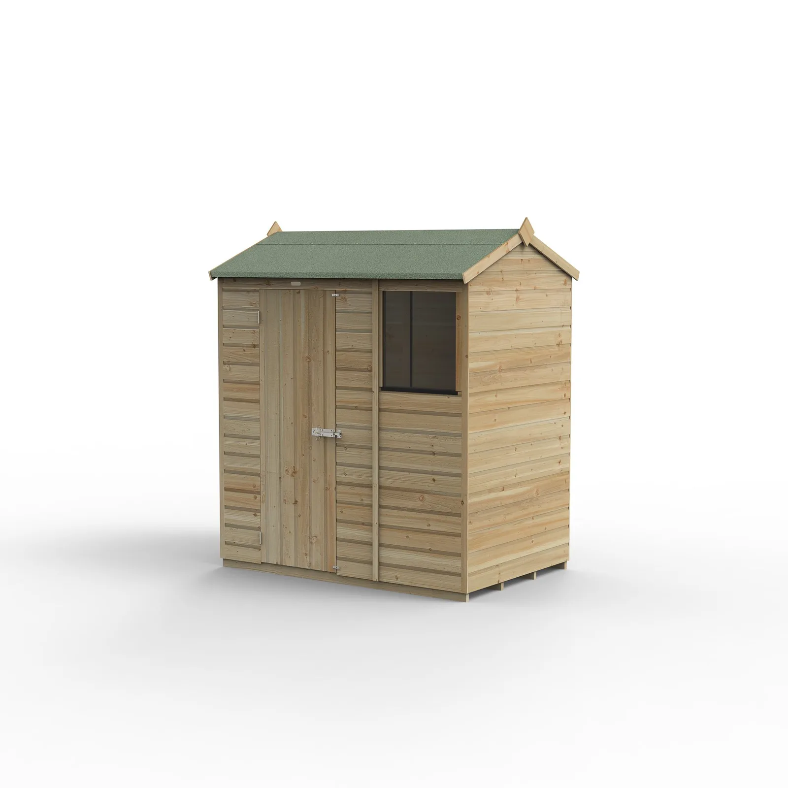 Beckwood 6×4 Reverse Apex Shed – 1 Window — view 3 of 20