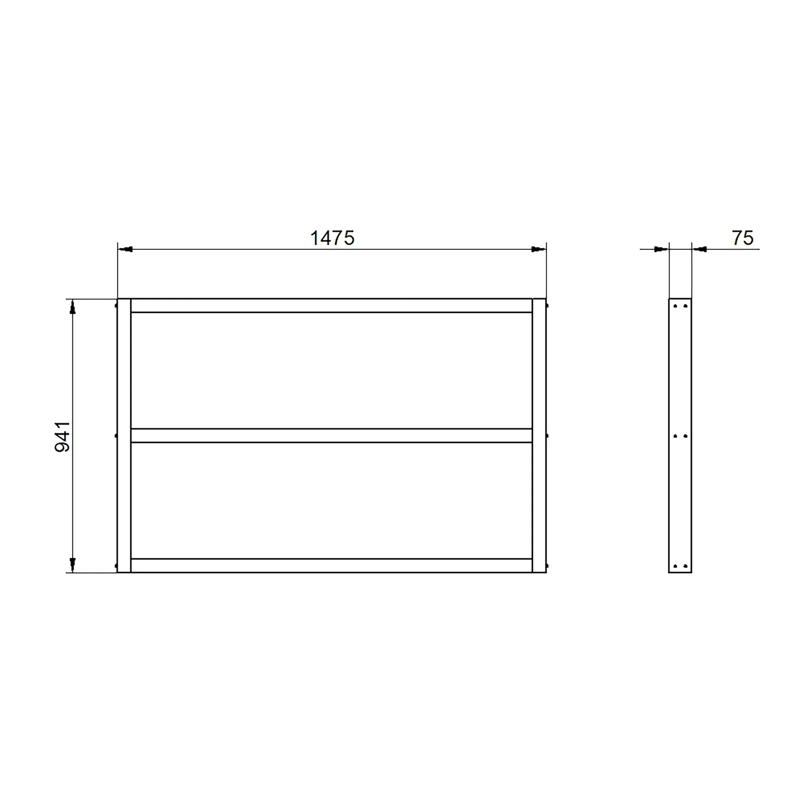 5 x 3 Shed Base for Forest Overlap Sheds — view 2 of 2