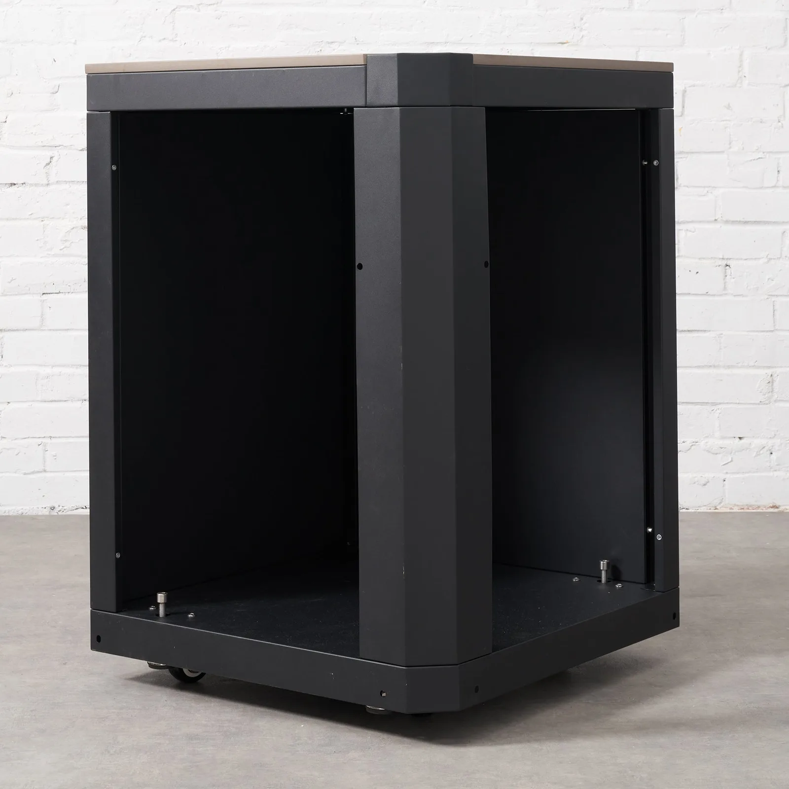 Draco Grills Draco Grills Fusion Outdoor Kitchen Black 90° Corner with Sintered Stone Top — view 2 of 2